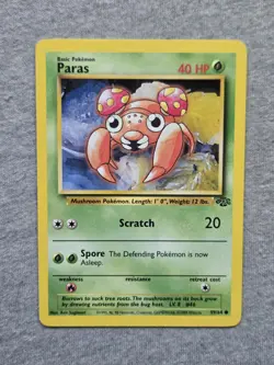 Pokemon TCG - Paras 59/64 Jungle Regular Unlimited - Image 1