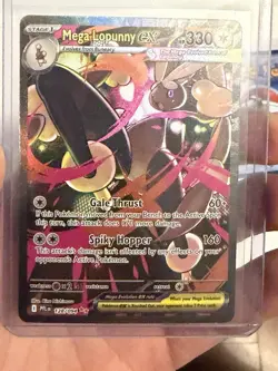 Phantasmal Flames Mega Lopunny EX Special Illustration Rare 128/094 Pokemon TCG - Image 1