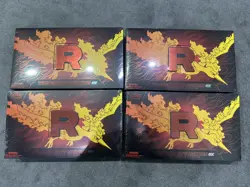 4x Pokemon TCG Team Rocket's Moltres ex Ultra Premium Collection UPC - Image 1