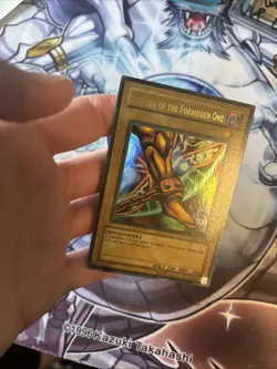 Yu-Gi-Oh Left Leg of the Forbidden One LOB-121 Unlimited Faded MP/LP (WNU) - Image 3