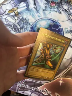 Yu-Gi-Oh Left Leg of the Forbidden One LOB-121 Unlimited Faded MP/LP (WNU) - Image 5