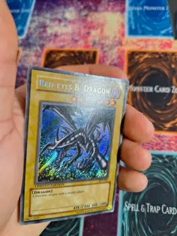 Yu-Gi-Oh! TCG Red-Eyes B. Dragon BPT-005 Secret Rare Limited MP - Image 4