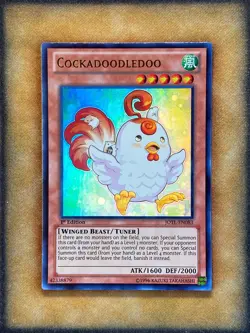Yugioh Cockadoodledoo JOTL-EN083 Ultra Rare 1st Ed LP - Image 1