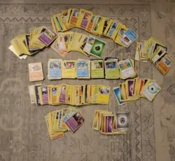 7 + lbs of pokemon cards from 2020s. I Gave Up Counting But easily over 1k - Image 2