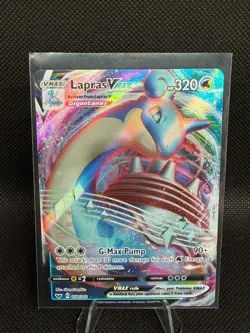 Lapras VMAX 050/202 SWSH01: Sword & Shield Ultra Rare Pokemon Card - Image 1