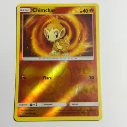 Chimchar 20/156 Common Reverse Holo Card SM - Ultra Prism Pokemon TCG NM - Image 1