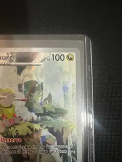 Pokemon TCG Fraxure 077/064 Shrouded Fable Illustration Rare Holo Card - Image 3