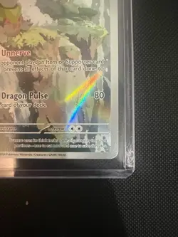 Pokemon TCG Fraxure 077/064 Shrouded Fable Illustration Rare Holo Card - Image 5