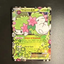 Pokemon Shaymin EX XY148 XY Promo Foil Basic Card 2016 Pokemon TCG Card Stock - Image 1