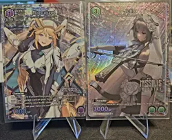 UE14BT: GODDESS OF VICTORY: NIKKE RAPUNZEL + JULIA ALT ART 2 CARD LOT - Image 1