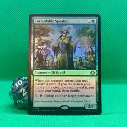 MTG | Formidable Speaker, Lorwyn Eclipsed set, Foil Rare - Image 1