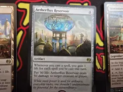 MTG Modern Mono Blue Aetherflux Reservoir Deck with Deck Box & Sleeves - Image 2