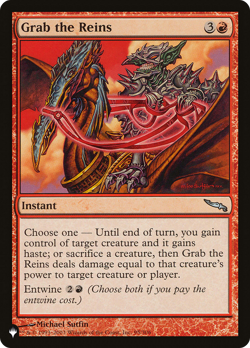 Grab the Reins 95 | Near Mint | The List Magic MTG - Image 1