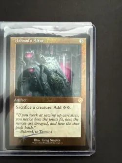 Magic The Gathering MTG - Ashnod's Altar (Retro Frame) Foil - The Brothers' War - Image 1
