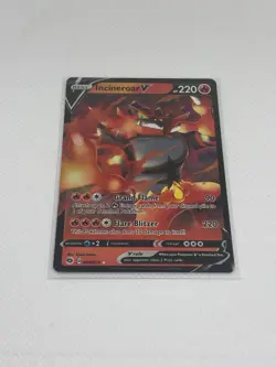 Pokemon Card TCG Incineroar V 008/073 Ultra Rare Holo Champions Path - Image 2