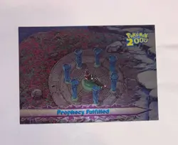 Prophecy Fulfilled Topps Pokemon The Movie 2000 #62 2000 - Image 1