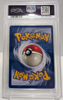 1999 Pokemon TCG Fossil Holo Ditto #3 Graded PSA Near Mint-Mint 8 - Image 2