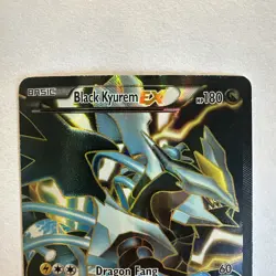 Black Kyurem EX 145 Full Art 145/149 Ultra Rare Boundaries Crossed Pokemon LP/MP - Image 3