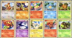 Pokemon HGSS Unleashed Regular Vintage Card Lot x10 NM 💎 - Image 1