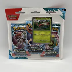 Pokemon TCG Scarlet & Violet Journey Together 3 Booster Pack - A020920 - Image 1