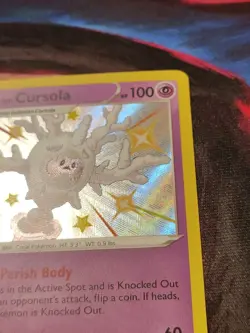 Galarian Cursola - SV050/SV122 - Pokemon Shining Fates Sword Shield Shiny - Image 3
