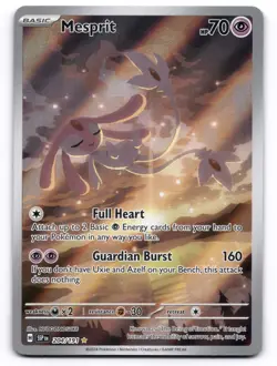 Mesprit NM IR 204/191 Sv08: Surging Sparks Pokemon TCG Holo - Image 1