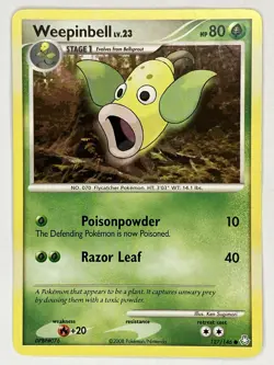 Victreebel Weepinbell Bellsprout NM Legends Awakened 44 85 127/146 Pokemon TCG - Image 4