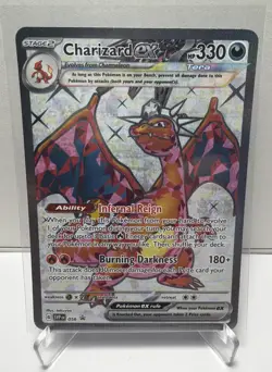 Charizard EX 056 Full Art Scarlet & Violet Promo NM - Image 1