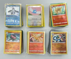 Sword & Shield Era Reverse Holo / Rare Bulk Lot (250) Pokemon Tcg +50 Holo Rares - Image 1