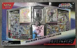 Pokemon TCG Prismatic Evolutions Premium Figure Collection - BRAND NEW SEALED - Image 1