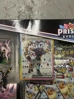 Pokemon TCG Prismatic Evolutions Premium Figure Collection - BRAND NEW SEALED - Image 4