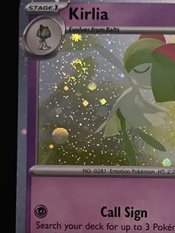 Pokemon TCG: 2025 Cosmo Foil Promos: Ralts, Kirlia (Swirl & Small Crease), Riolu - Image 4