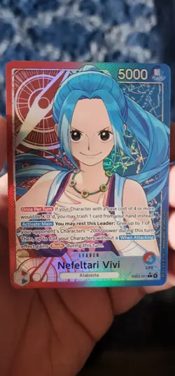 Nefeltari Vivi - Alt Art Leader - One Piece EB03 Heroines Edition - English - Image 1