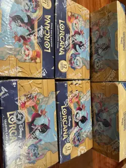 Disney Lorcana Into The Inklands Booster Box Lot, 6 Boxes sealed - Image 1
