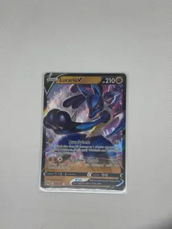 Pokemon TCG Lucario V 027/073 - Champions Path Card Rare Excellent - Image 2