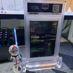 PSA 10 Wing Gundam Arsenal Base U Parallel Gem Mint Season 3 2022 Foil TCG Card - Image 2