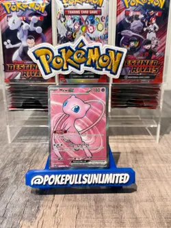 Pokemon Mew EX TCG Full Art Ultra Rare Holo Card 193/165 Scarlet & Violet 151 - Image 1