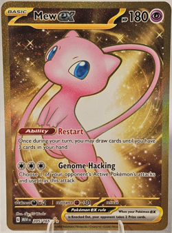 Pokemon Card - Mew ex 205/165 Sv - Scarlet & Violet 151 Hyper Rare Holo - Image 1