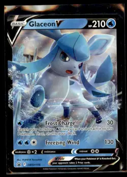 Glaceon V SWSH: Sword & Shield Promo Cards Near Mint or Better - Image 1