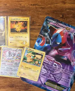 Pokemon Lot Of 13 Total Cards Jumbo & Normal - Image 2