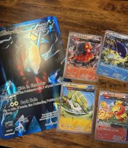Pokemon Lot Of 13 Total Cards Jumbo & Normal - Image 4