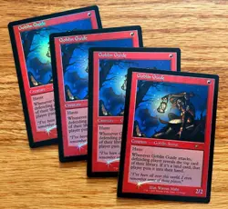 MTG 4x Goblin Guide x4 FOIL Retro Frame NM - WPN & Gateway Promos, English - Image 1