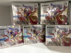 5x Magic The Gathering Final Fantasy Collector Booster Omega Box Factory Sealed - Image 1