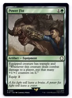 Power Fist LP Universes Beyond: Fallout 0081 MTG Regular - Image 1