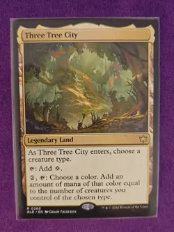 MTG Three Tree City Bloomburrow Regular - Image 1