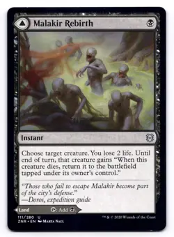Malakir Rebirth NM Zendikar Rising 111/280 MTG Regular - Image 1