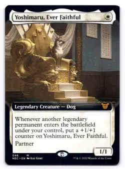 Yoshimaru, Ever Faithful NM Extended Art Kamigawa Neon Dynasty 046 MTG Regular - Image 1