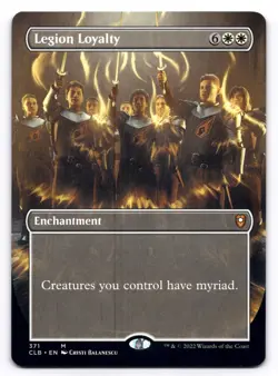 Legion Loyalty LP Borderless Commander Legends: Battle for Baldur's Gate 371 MTG - Image 1