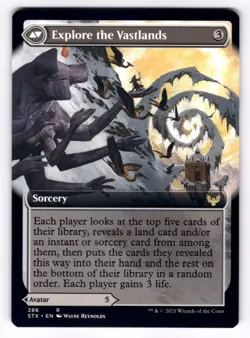 Wandering Archaic NM Extended Art Strixhaven: School of Mages 286 MTG Regular - Image 2