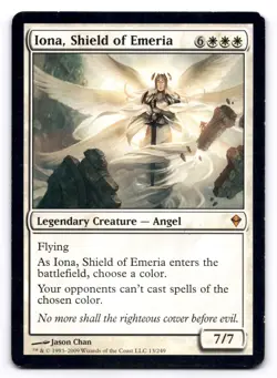 Iona, Shield of Emeria LP Zendikar 13/249 M TG Regular - Image 1